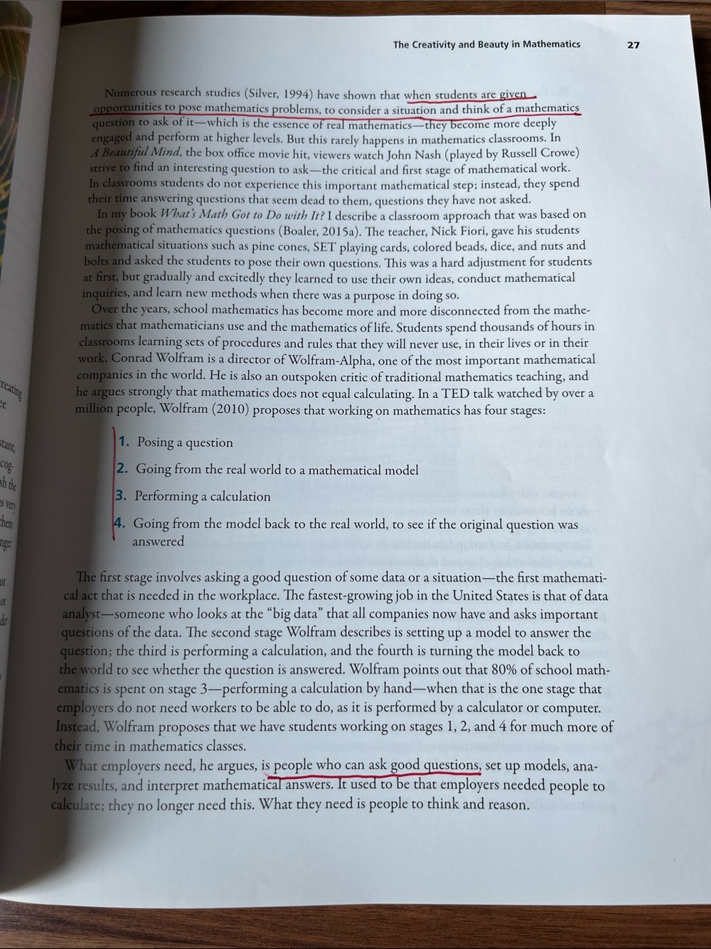 Mathematical Mindsets - Picture 5 of 5